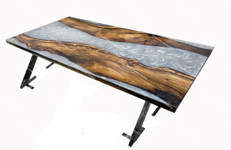 Epoxy Wood Kitchen Table Outdoor Furniture & Indoor Table Etsy