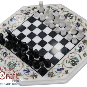 infeltriti a mano-Extra Queens-IN BOX LUSSO pedine in legno fatto a mano-Pezzi degli scacchi-pesati 