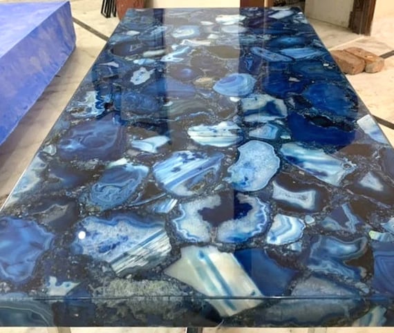 Blue agate countertop discount