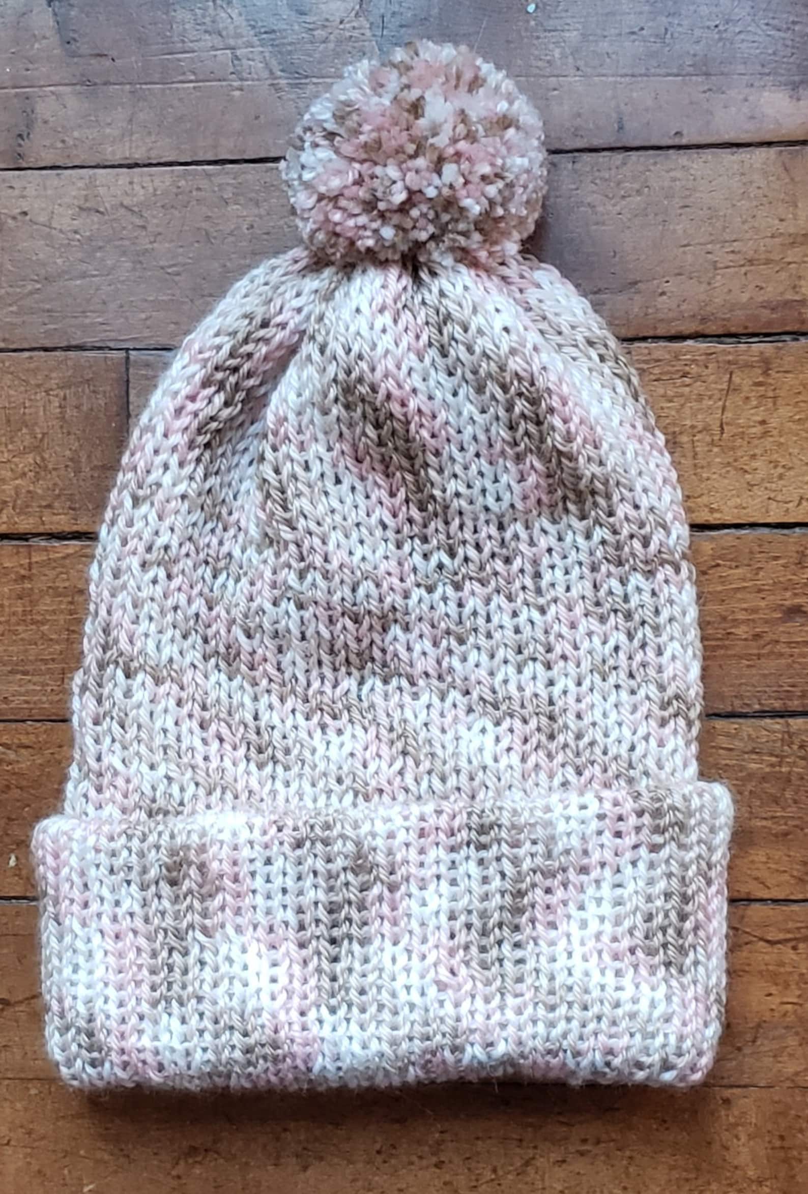 Stocking Caps with folded brim. Extra soft & warm Medium to Etsy