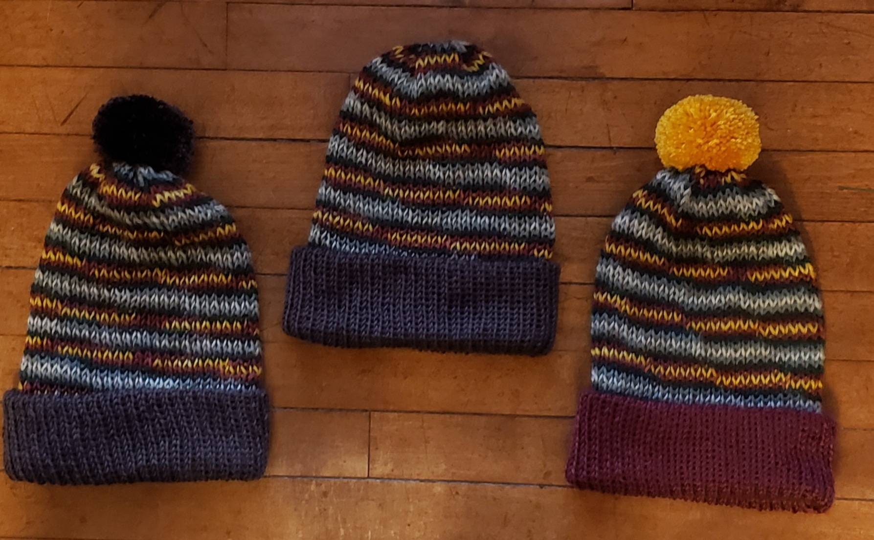 Stocking Cap with folded brim. Extra soft & warm Medium Etsy