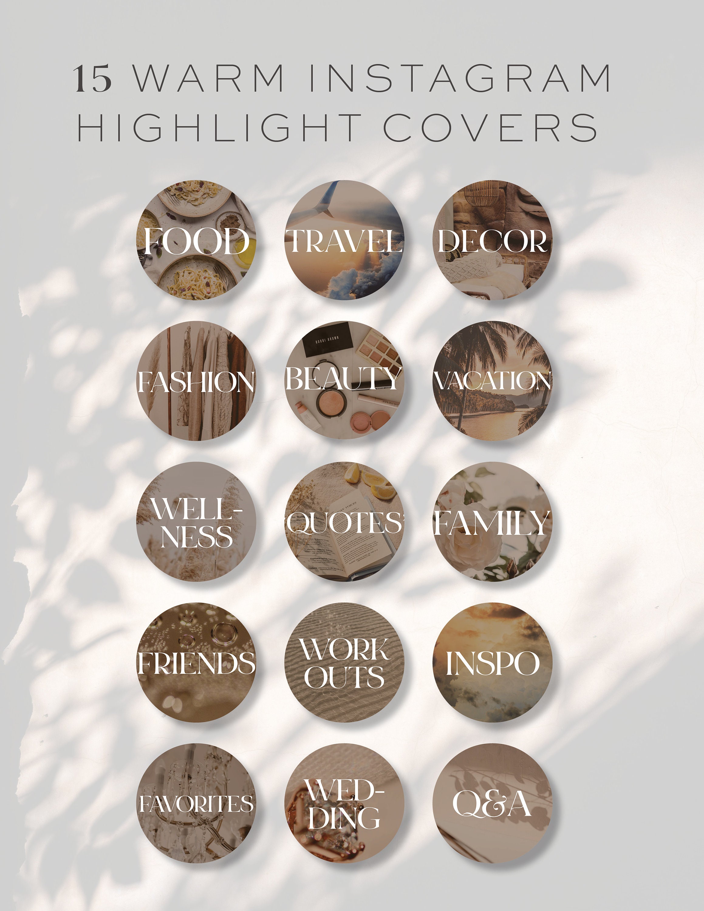 warm-highlight-covers-for-instagram-ig-highlight-covers-etsy-uk