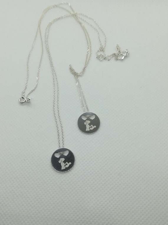 mother baby pendant