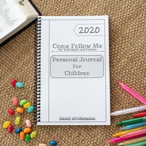 Come Follow Me Children's Journal 2020 - Etsy