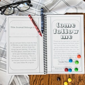 Come Follow Me Children's Journal 2021 - Etsy