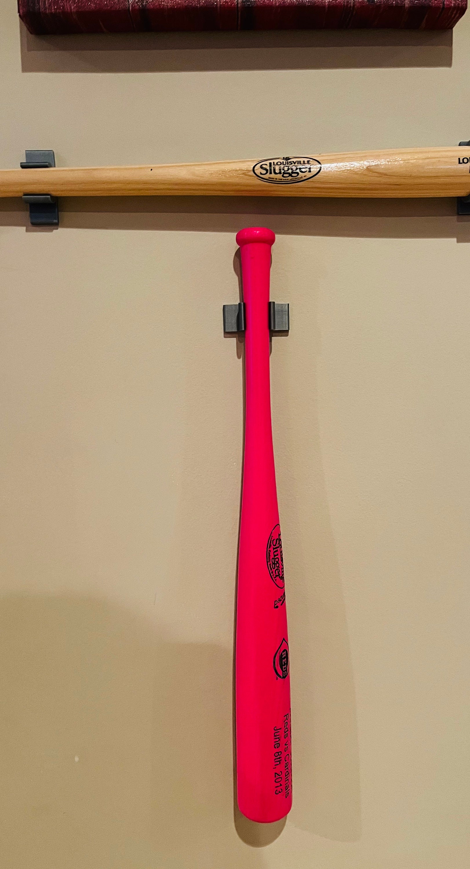 Mini Bat Wall Display Mount set of 2 Etsy