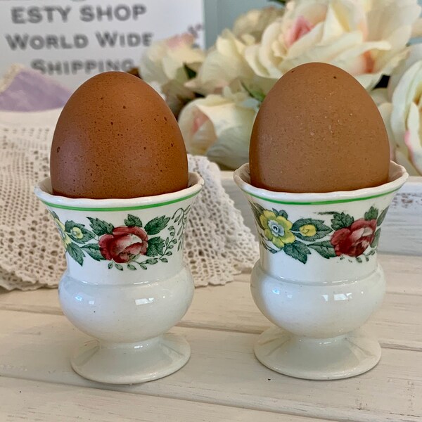 Egg Cups Vintage Etsy