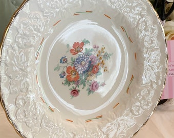 Stunning Alfred Meakin Vintage fine china Cake Plate- Beautiful Condition
