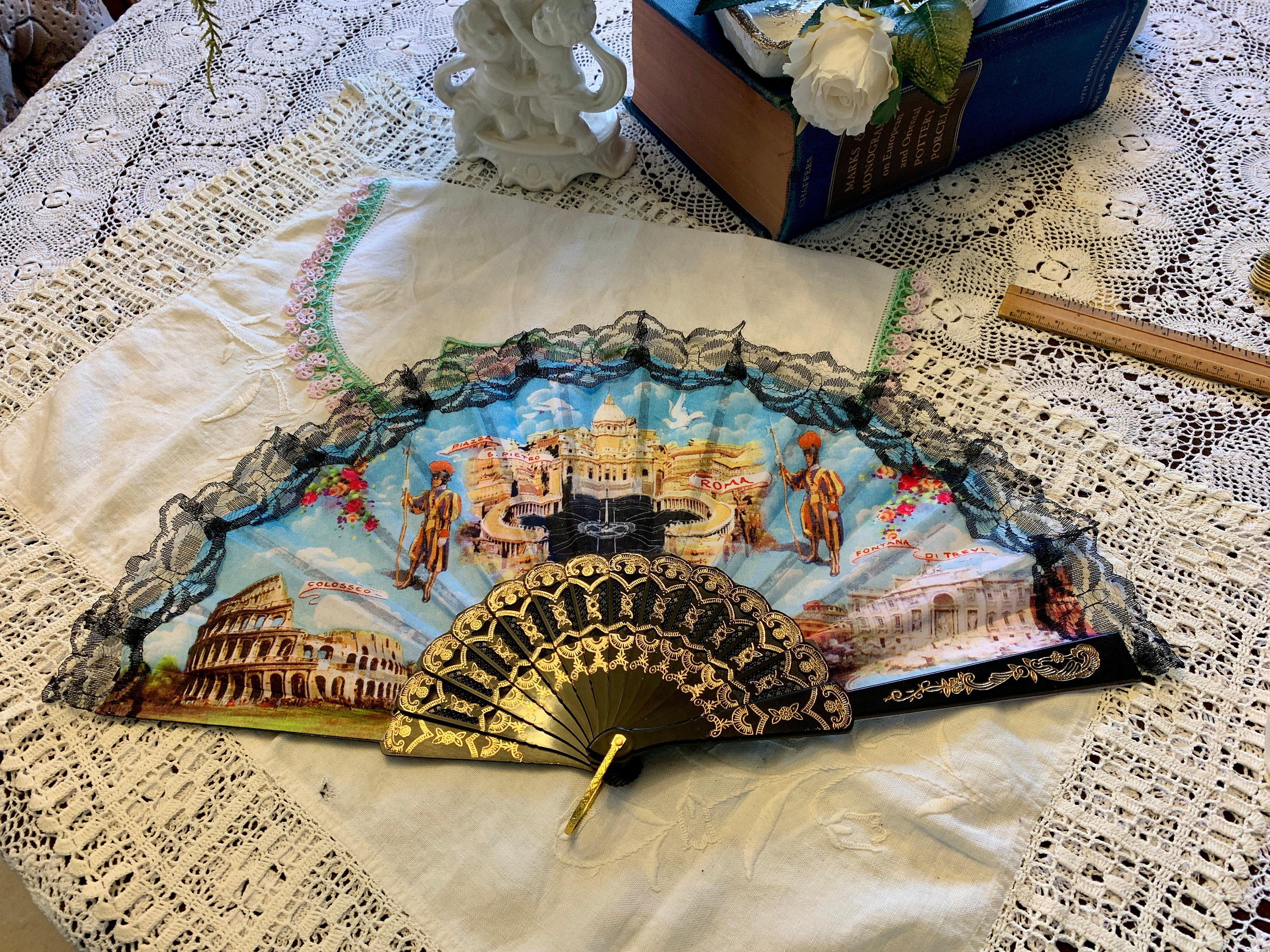 Fancy Hand Fan Etsy