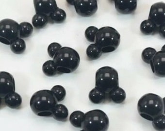 Mickey Mouse Plastic Silhouette Bead