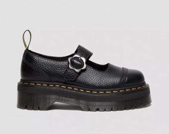 Dr. Martens Addina Flower Buckle  Womens 9 US Bouncing Soles