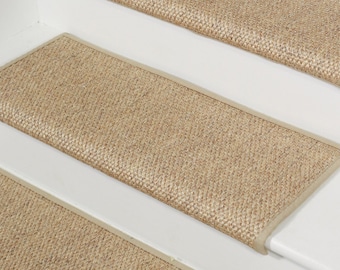 Sisal Carpet Stair Tread - Mountain Ash