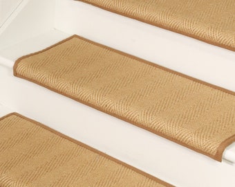 Oak Valley Sisal Wool Blend, Seagrass Stair Treads