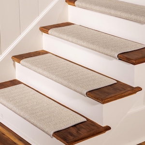 Fine Weave Herringbone II Carpet Stair Treads