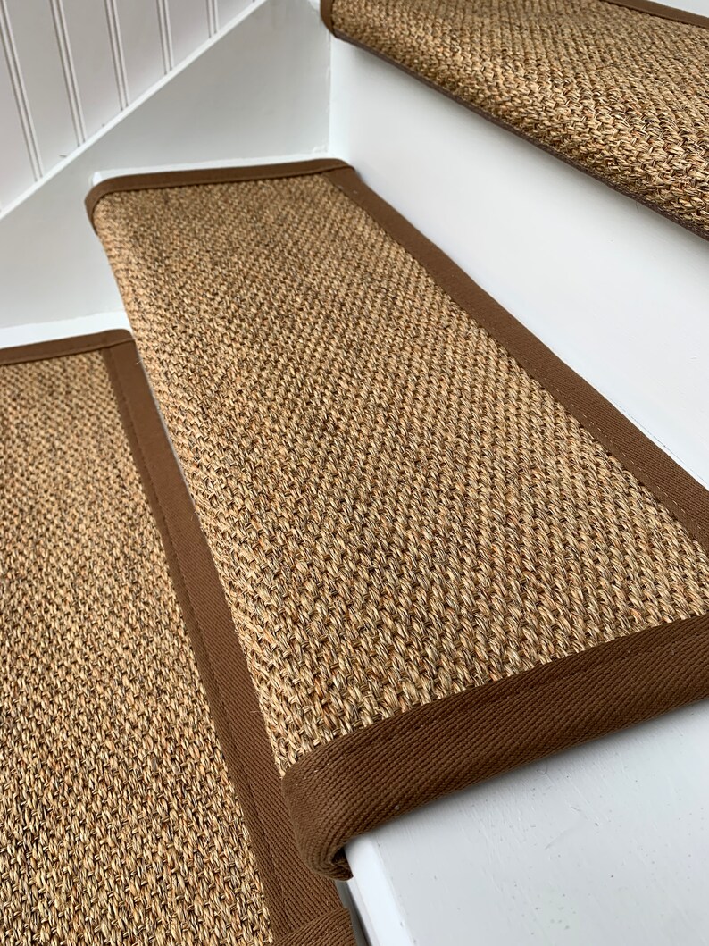 Sisal Carpet Stair Treads Sahara Sun Etsy