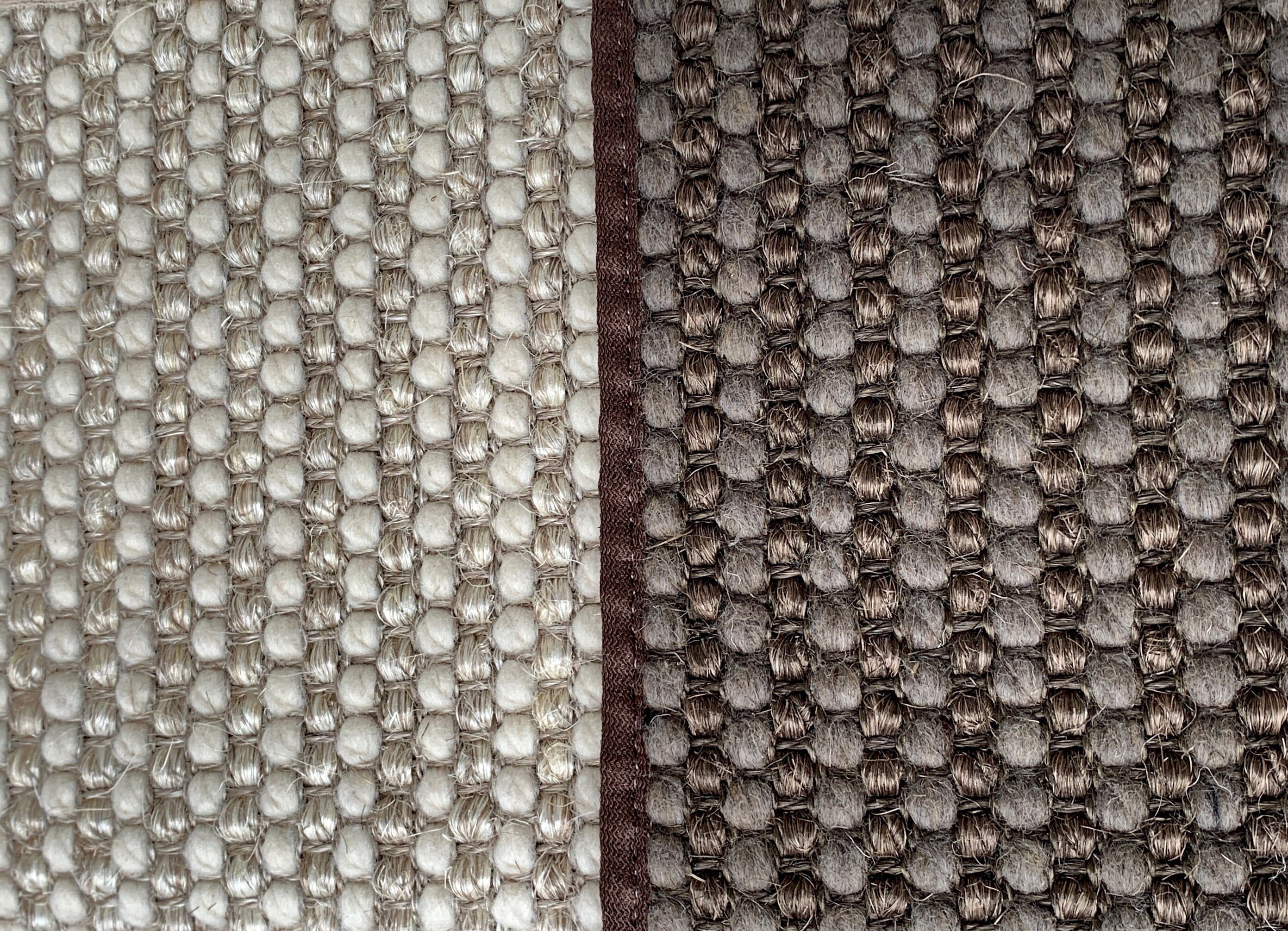 Sisal Wool Blend Carpet Stair Treads Platinum Etsy