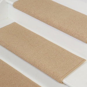 Nantucket Tan Set of 14 (round edge) treads 35&quot; x 9.5&quot;