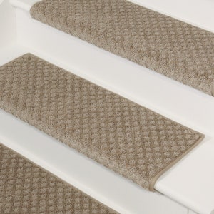 Bayside Charm Holzmaserung Teppich Treppenstufen