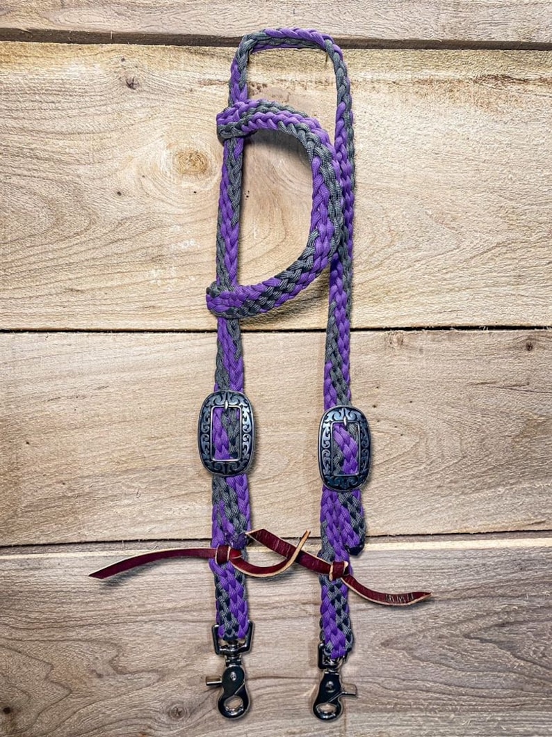 Custom One Ear Headstalls/ Horse Bridle/ Horse Headpiece/ Etsy