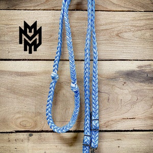 Custom Barrel Racing Reins/ Adjustable Reins