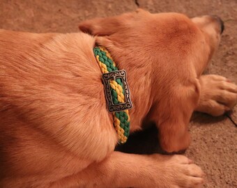 Custom Hand Braided Dog Collars