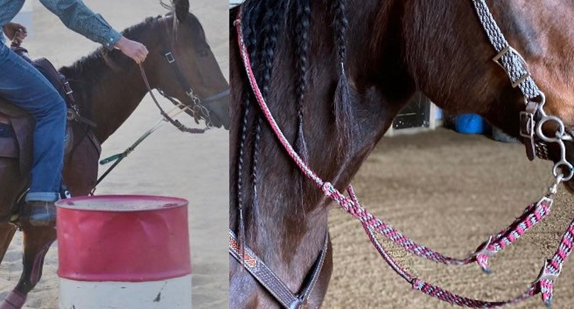 Custom Horse Reins/barrel Racing Reins Etsy