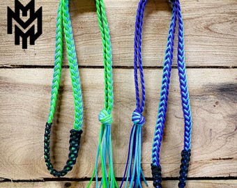 Custom Hand Braided Horse Neck Ropes