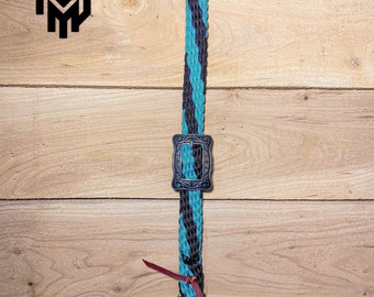 Custom Hand Braided Horse Wither Straps