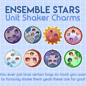 ENSTARS Shaker Charms 3.5"