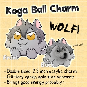 ENSTARS Koga Ball Charm 2.5&quot;