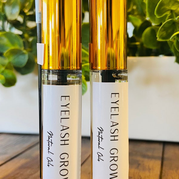 Eyelash Growth Serum/ Long beautiful natural lashes/ Thicker eyelashes/ Faster growth of lashes/ Non irritant organic oils.