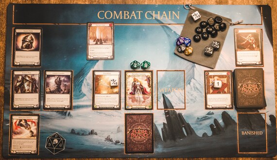 Flesh and Blood Trading Card Game (TCG): Tokens, Counters, Dice Play Kit  W/bag - Etsy
