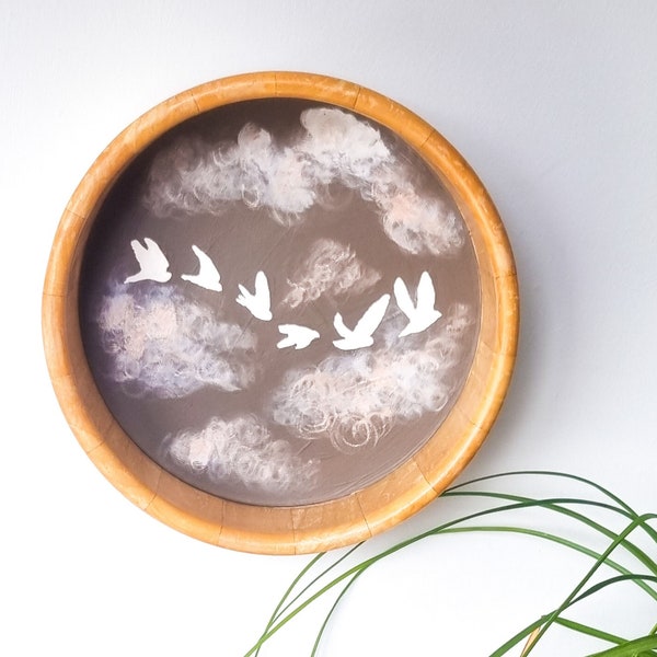 Wood Painting - Etsy UK