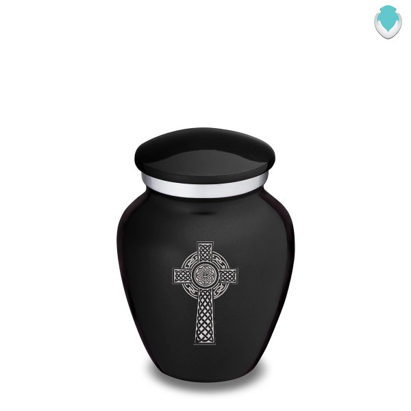 Keepsake Embrace Celtic Cross Cremation Urn