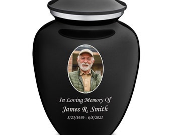 Custom Printed Adult Embrace Portrait Cremation Urn