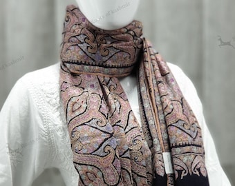 Pure Pashmina Shawl Jamawar (All Over Work) (ONE OF A KIND)