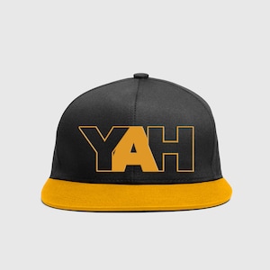 YAH Print Snapback Hat