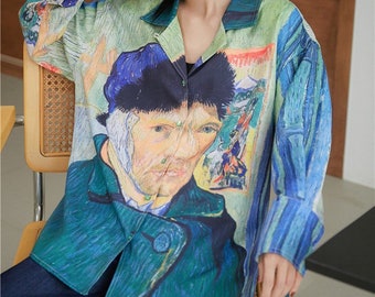 van gogh blouse