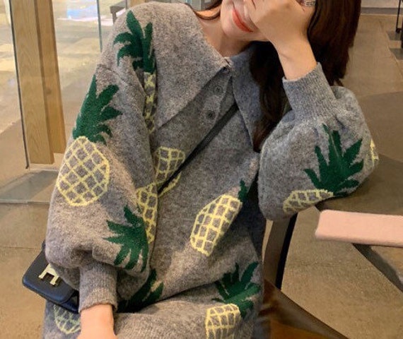 Autumn Winter Fruit Pineapple Chic Simple Retro| S