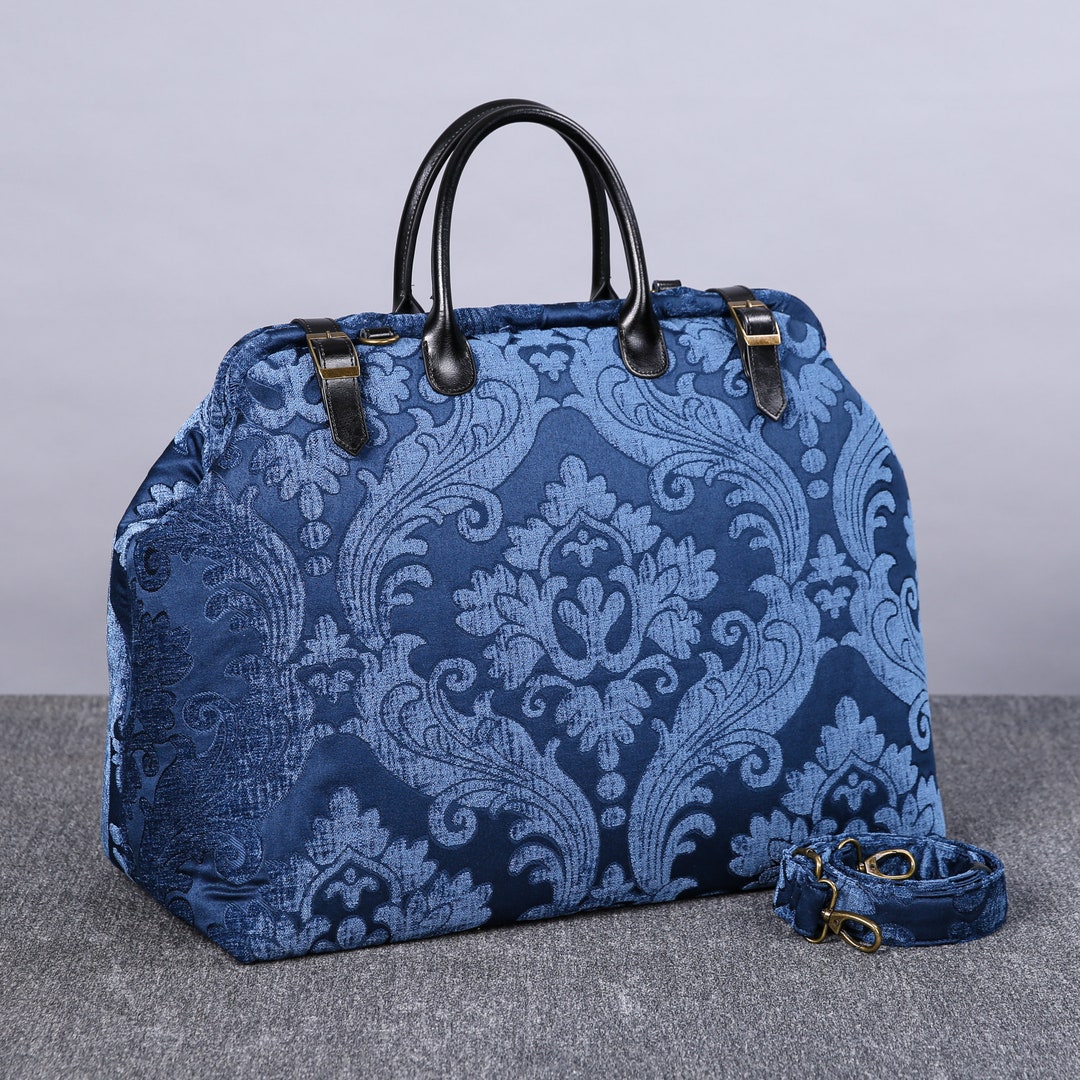 Personalized Large Victorian Carpet Bag Mary Poppins Vintage Etsy