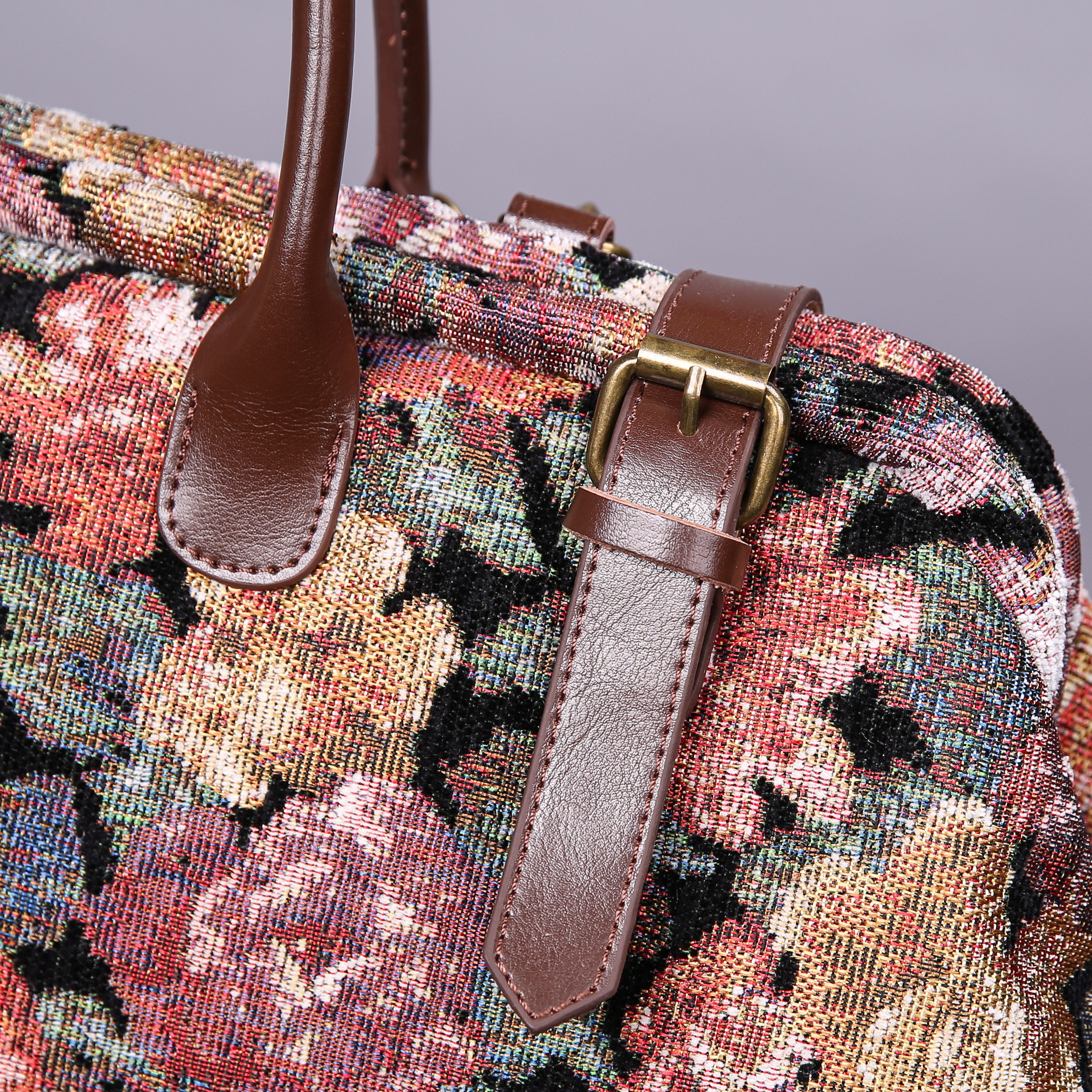 Personalized Large Victorian Carpet Bag Mary Poppins Vintage Etsy