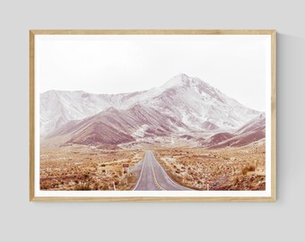 New Zealand Photography, Lindis Pass Print, Mountain Wall Art, Boho Travel Landscape Photography