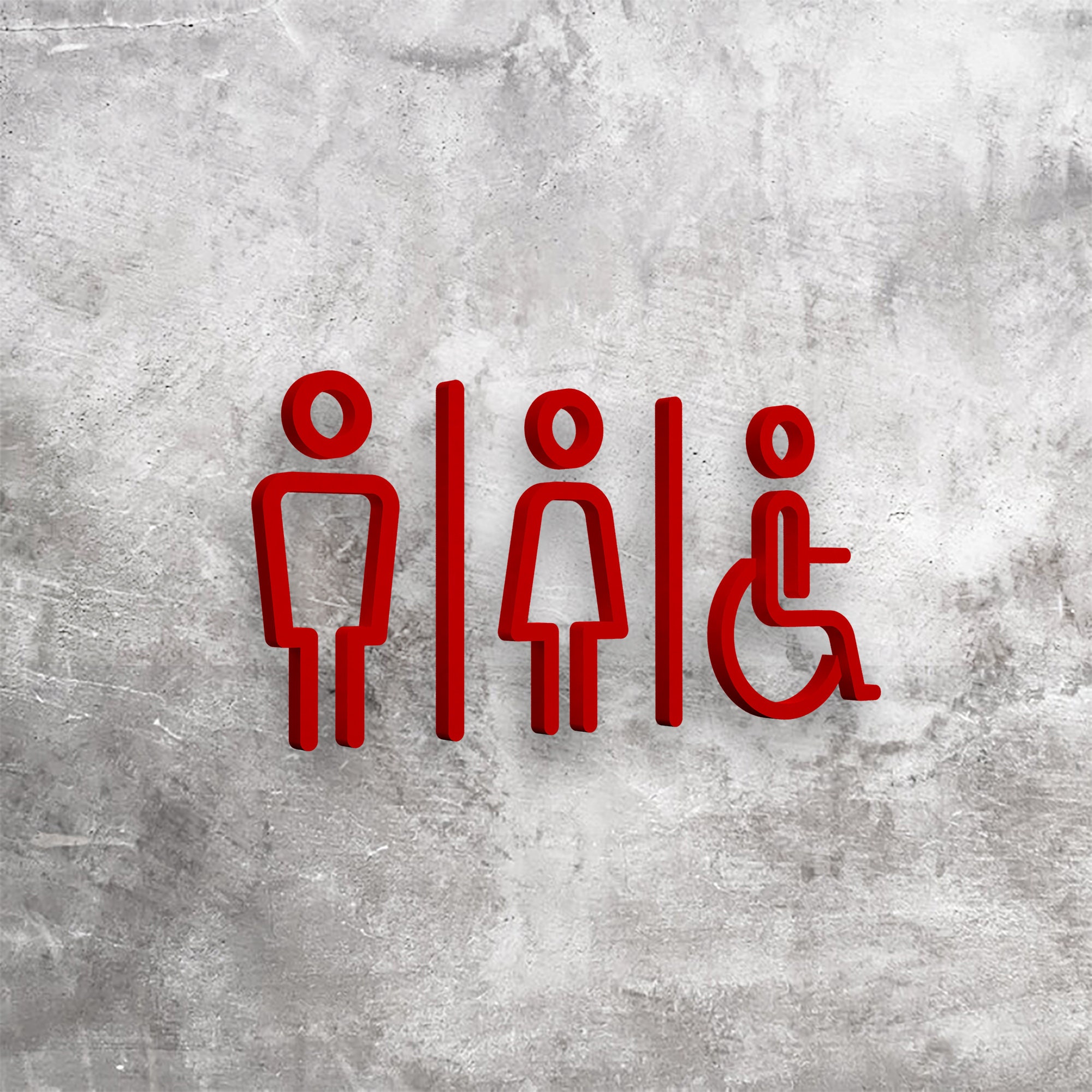 All Gender Bathroom Symbol