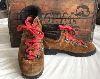 suede hiking boots womens