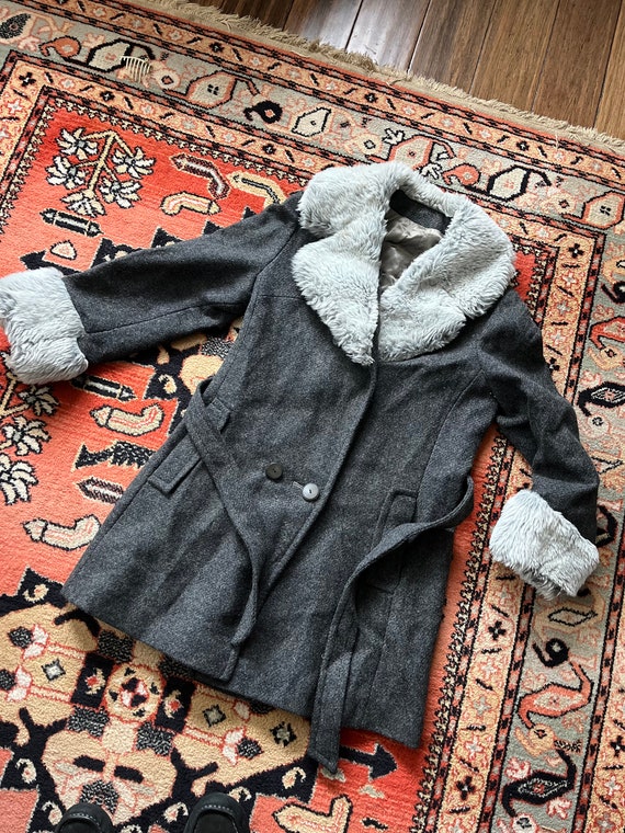Vintage Penny Lane wool coat by Dee Dee Deb union… - image 3