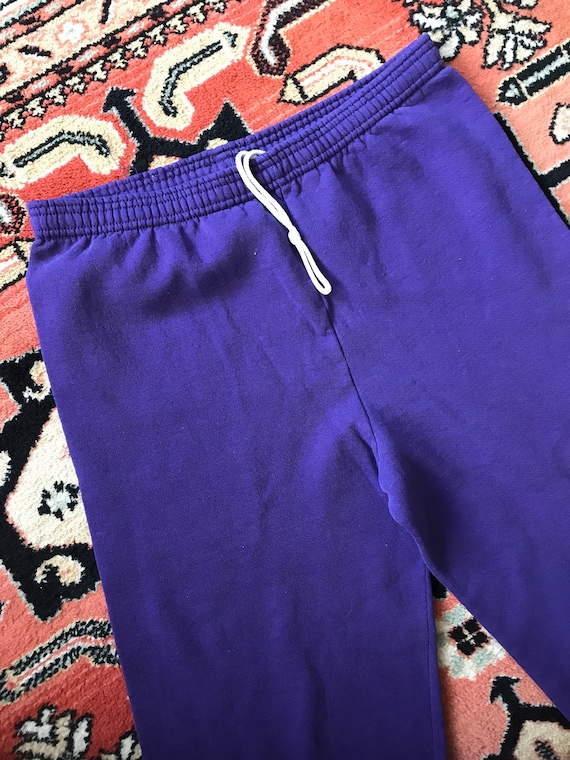 Vintage Jerzees Purple Drawstring 