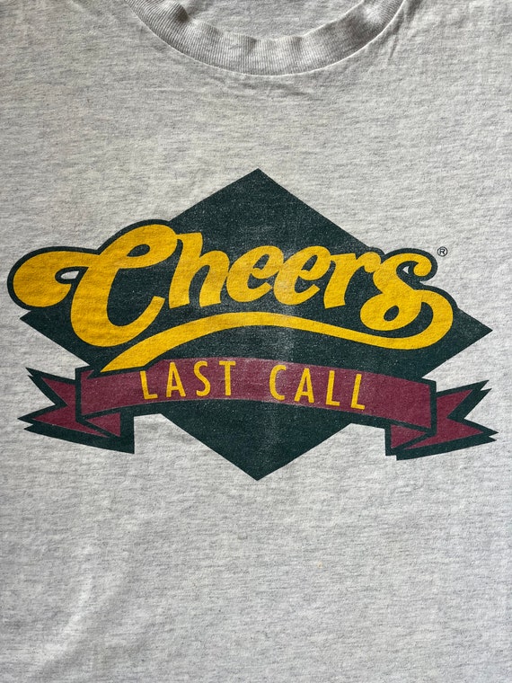 Vintage Cheers Boston last call usa made tshirt