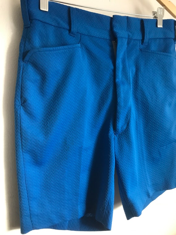 Vintage Edwards of California blue polyester shor… - image 2