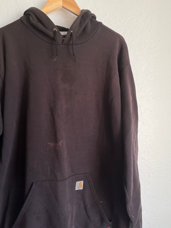 Carhartt distressed hoodie XL Tall