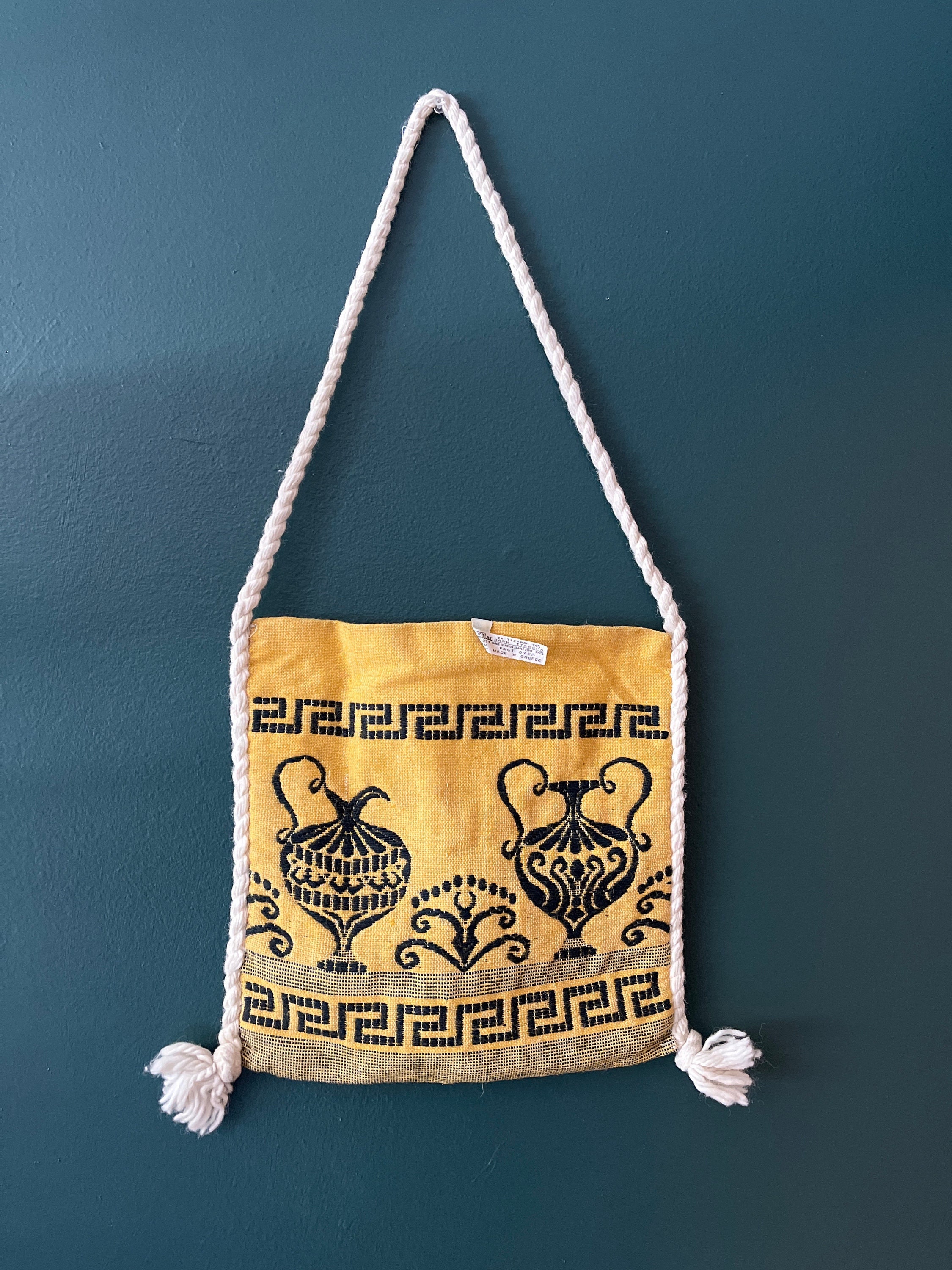 Vintage Greek Bag - Etsy
